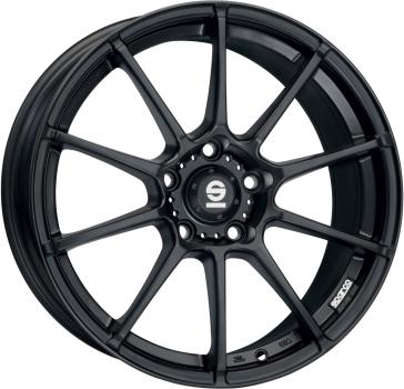 Sparco Assetto Gara matt black 8.5x19 ET47 - LK5/120 ML72.56