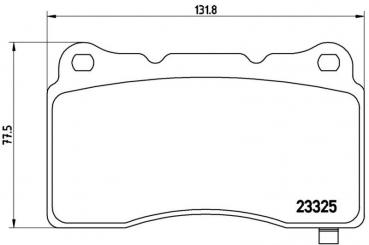 Brembo Bremsbeläge Serie für Civic Type-R FK8