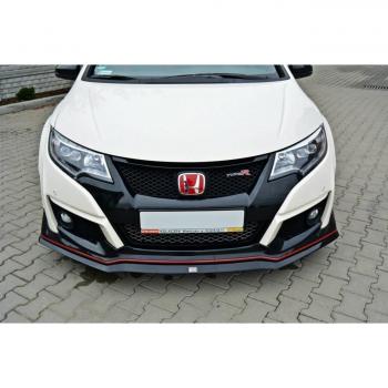 Cup Spoilerlippe Front Ansatz passend für v.2 HONDA CIVIC IX TYPE R