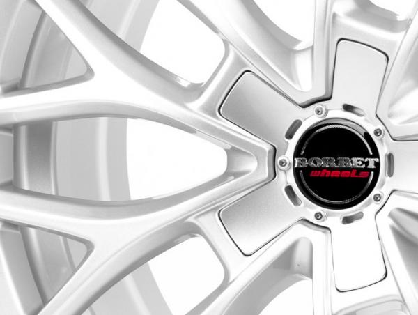 Borbet DY Brilliant Silver 18x8.0" für Civic Type-R FK8