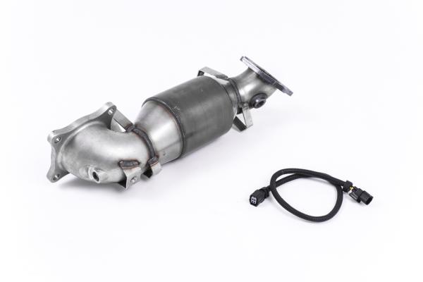 Milltek 3" Downpipe m. HJS 200 Zellen Kat für Civic Type-R FK2