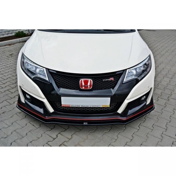 Cup Spoilerlippe Front Ansatz passend für v.1 HONDA CIVIC IX TYPE R